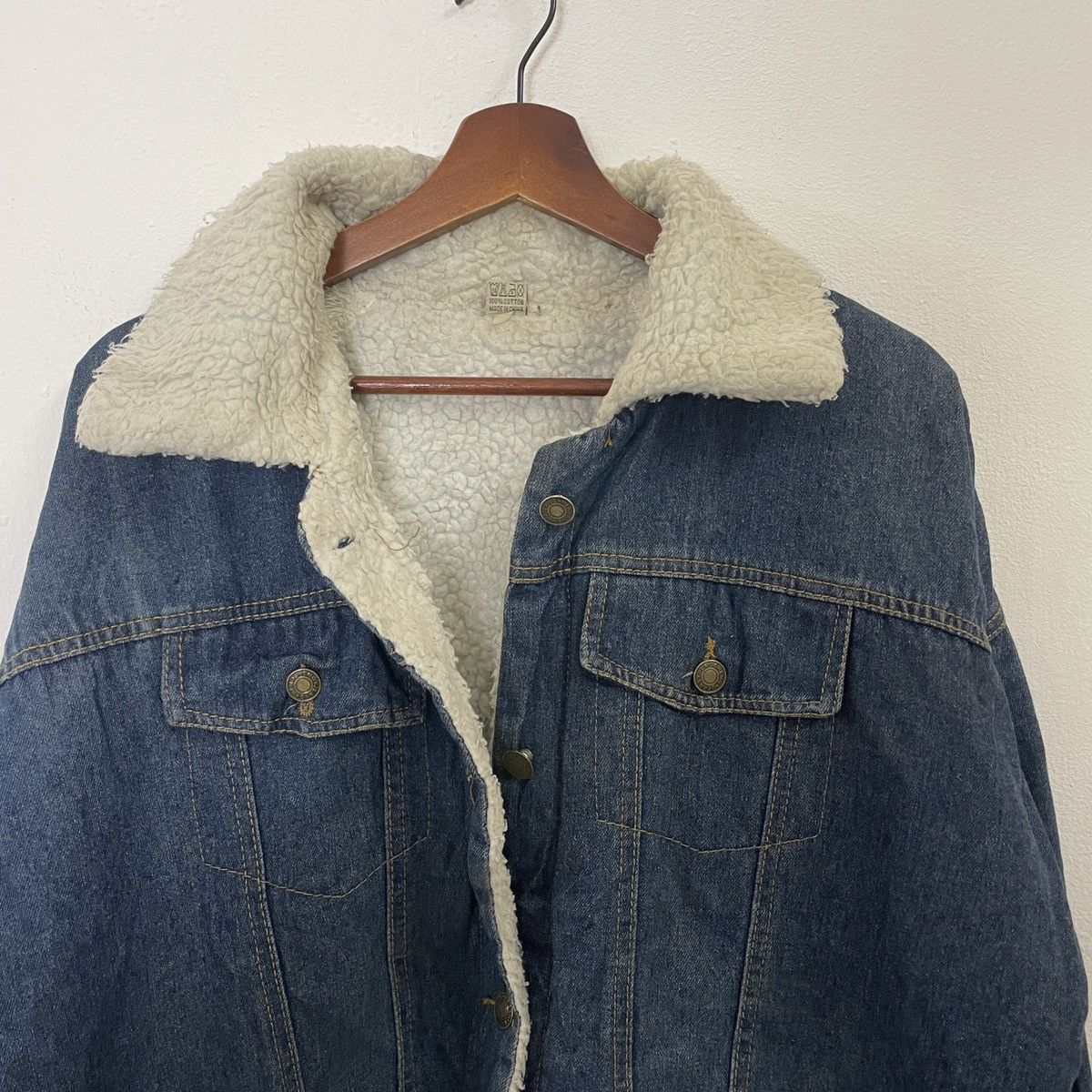 Vintage Vintage Unbranded Button Ups Denim Jacket Size US XL / EU 56 / 4 - 6 Thumbnail
