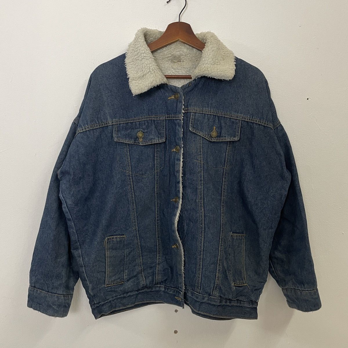Vintage Vintage Unbranded Button Ups Denim Jacket Size US XL / EU 56 / 4 - 1 Thumbnail