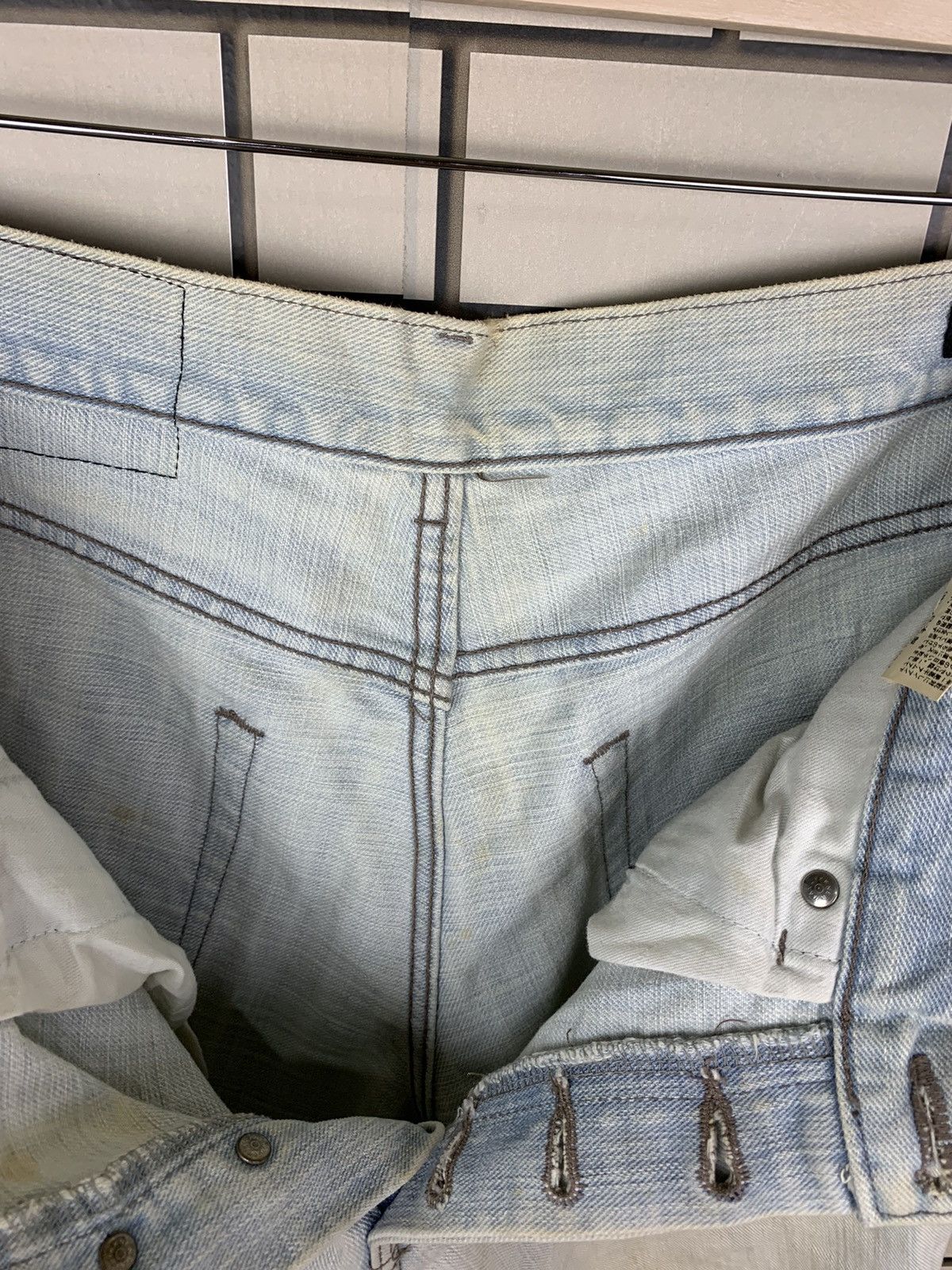 If Six Was Nine × Japanese Brand Japanese Brand World Wide Love Denim Size US 31 - 21 Thumbnail
