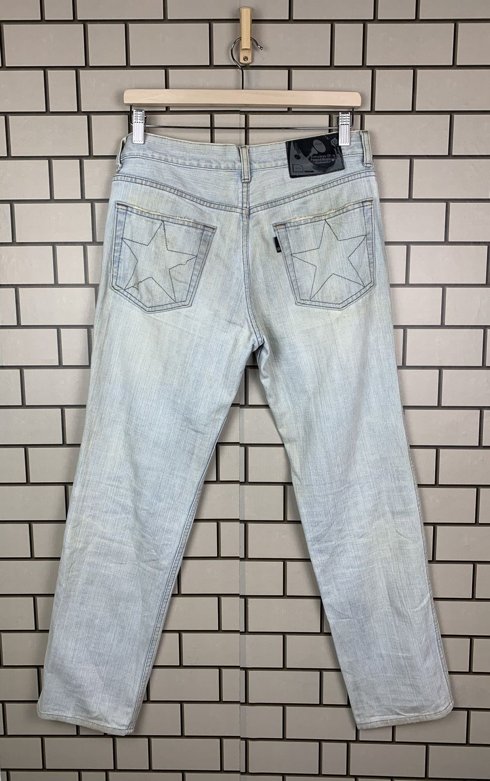 If Six Was Nine × Japanese Brand Japanese Brand World Wide Love Denim Size US 31 - 1 Thumbnail