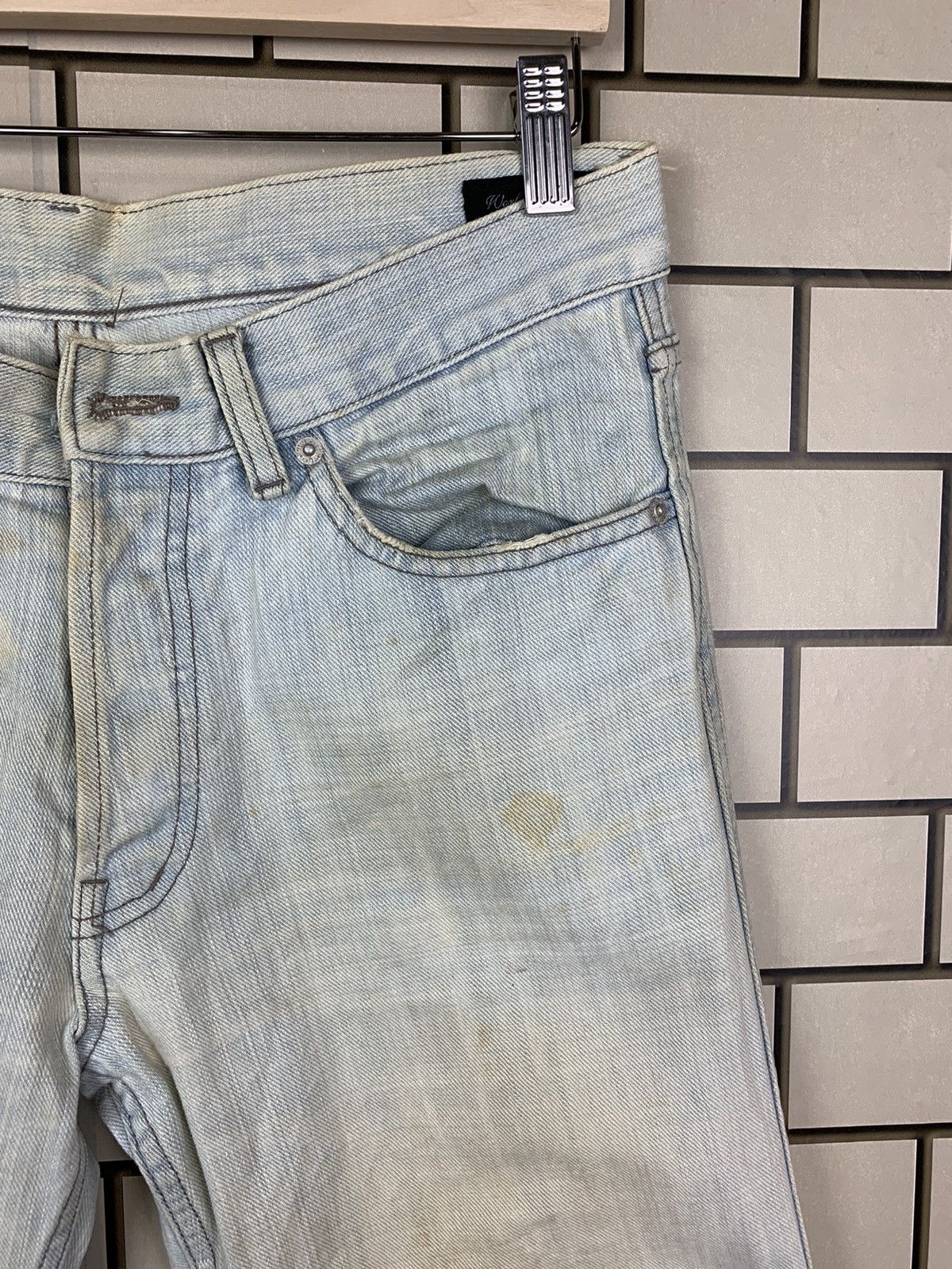 If Six Was Nine × Japanese Brand Japanese Brand World Wide Love Denim Size US 31 - 8 Thumbnail