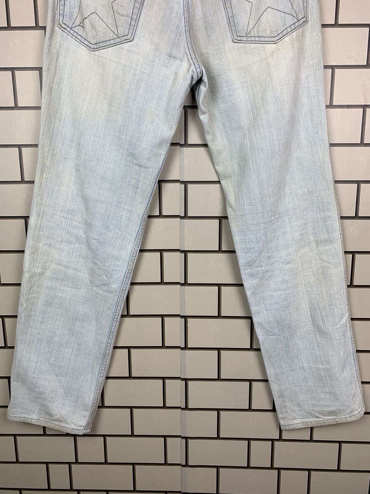 If Six Was Nine × Japanese Brand Japanese Brand World Wide Love Denim Size US 31 - 14 Thumbnail