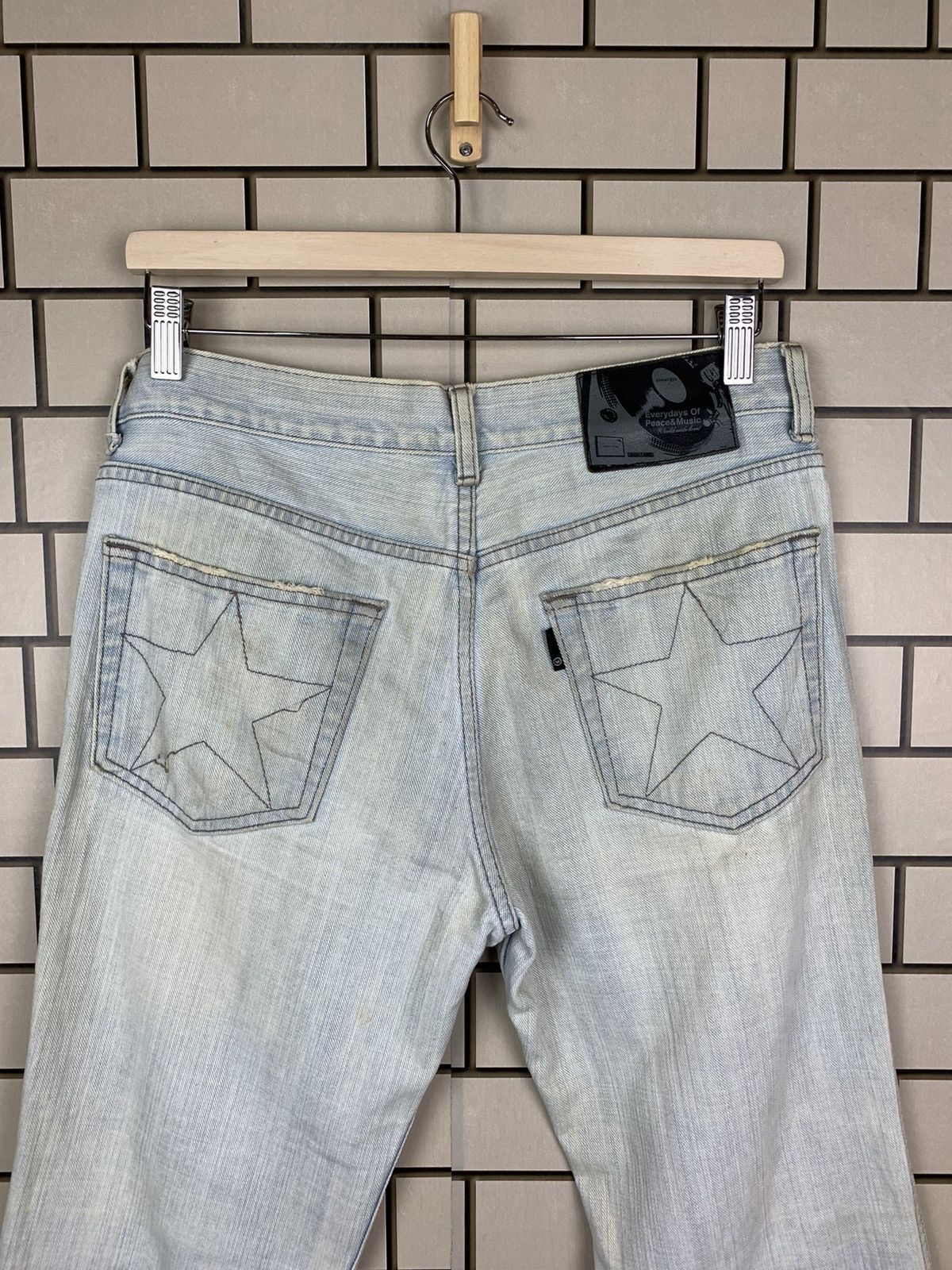 If Six Was Nine × Japanese Brand Japanese Brand World Wide Love Denim Size US 31 - 13 Thumbnail