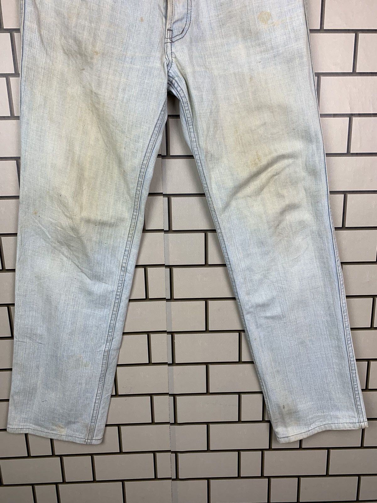If Six Was Nine × Japanese Brand Japanese Brand World Wide Love Denim Size US 31 - 4 Thumbnail
