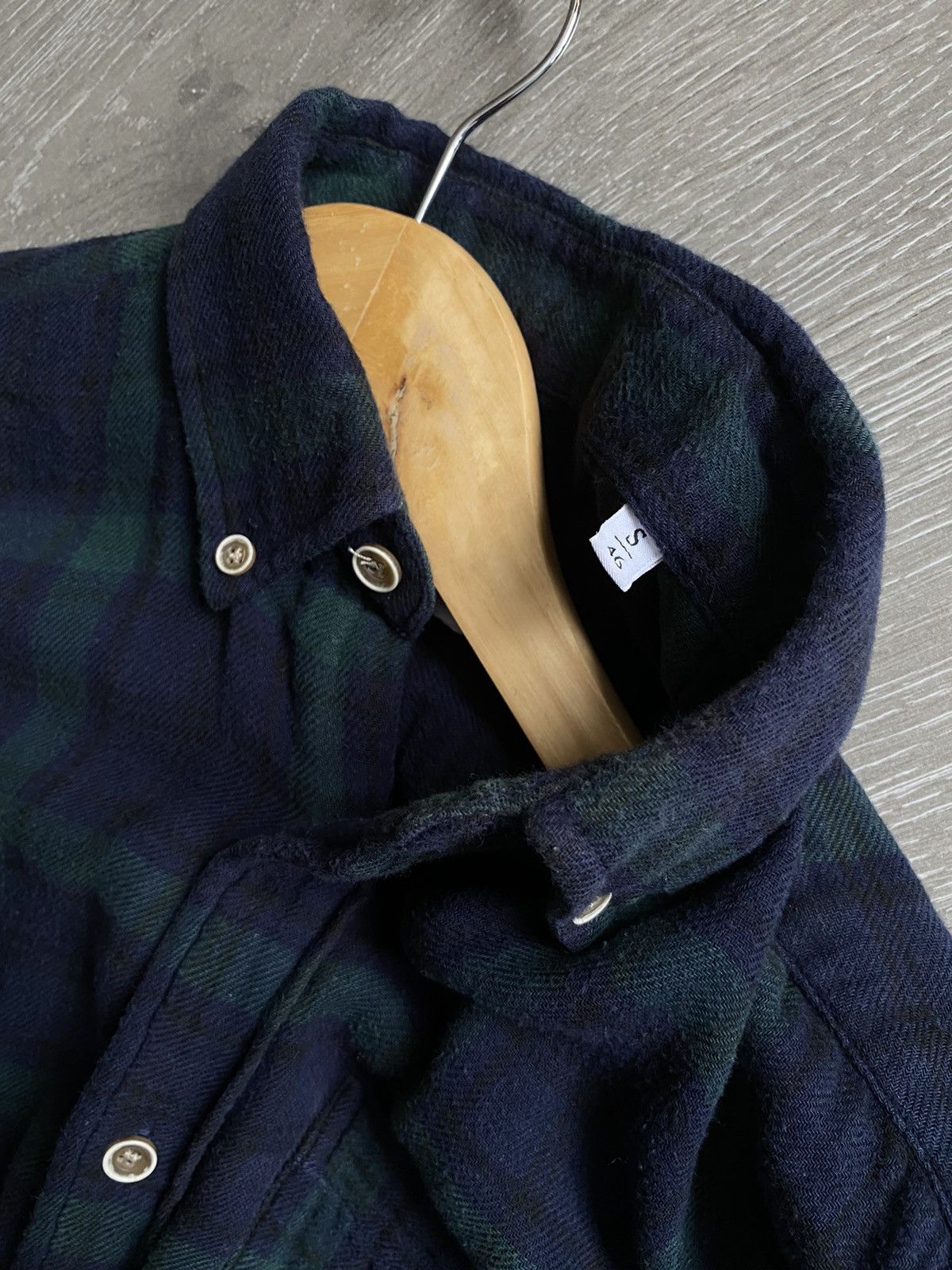 Our Legacy Vintage OUR LEGACY Flannel Checked Pocket Shirt Plaid Size US S / EU 44-46 / 1 - 3 Thumbnail