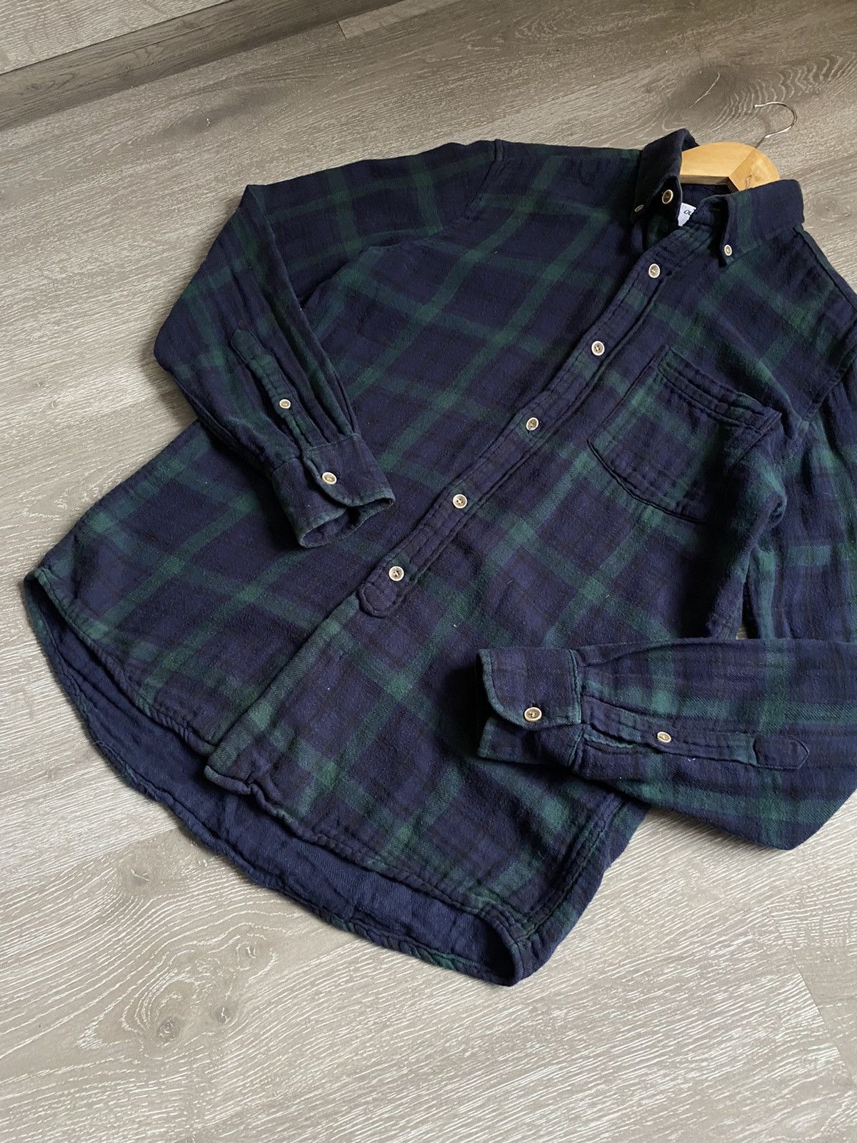 Our Legacy Vintage OUR LEGACY Flannel Checked Pocket Shirt Plaid Size US S / EU 44-46 / 1 - 6 Thumbnail