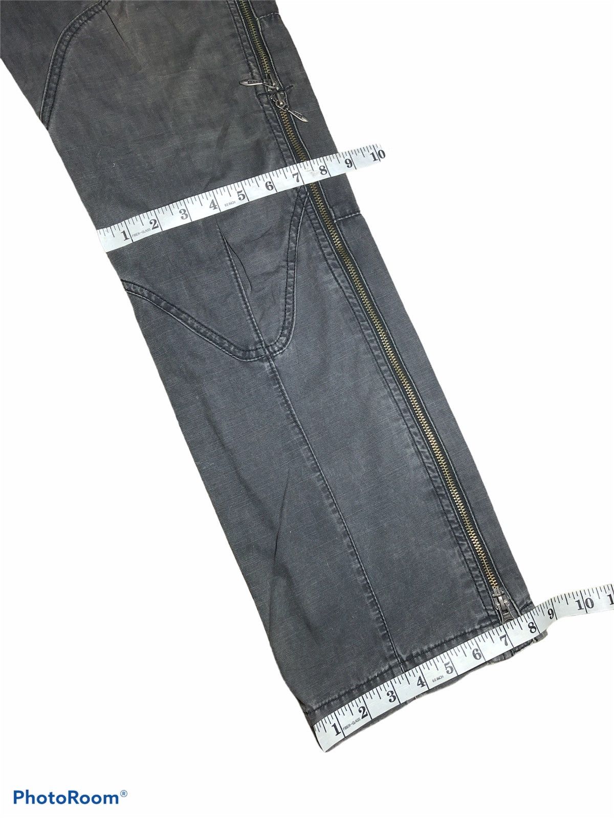 Japanese Brand × Seditionaries PUNK SIDED ZIPPER MULTIPOCKET PATCHWORK PANT Size US 33 - 9 Thumbnail