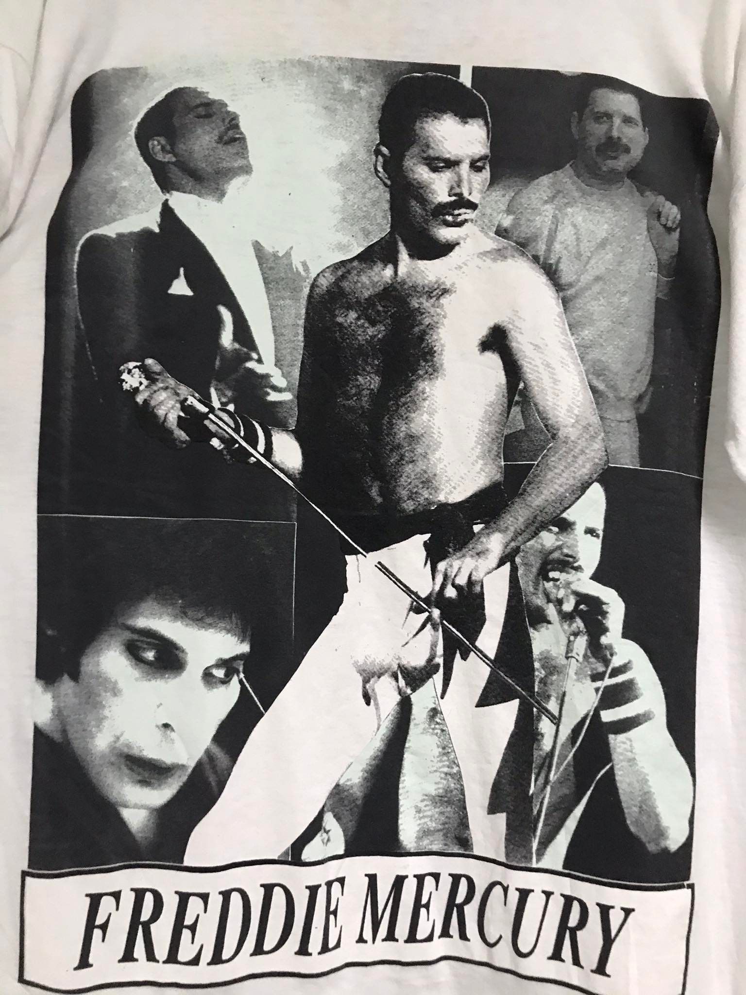 Vintage Queen Helter Skelter Italy bootleg 90s t shirt