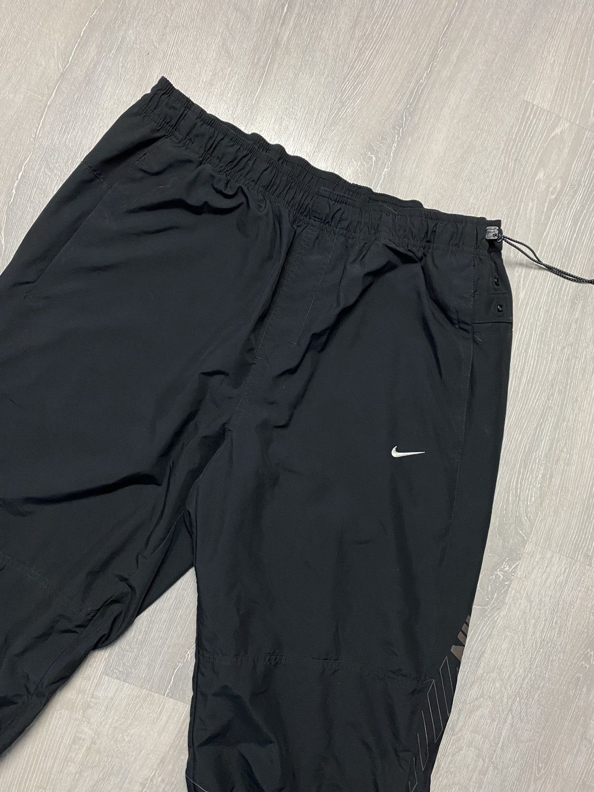 Nike × Vintage Nike vintage track suit black track pants small swoosh AIR Size US XL / EU 56 / 4 - 9 Thumbnail