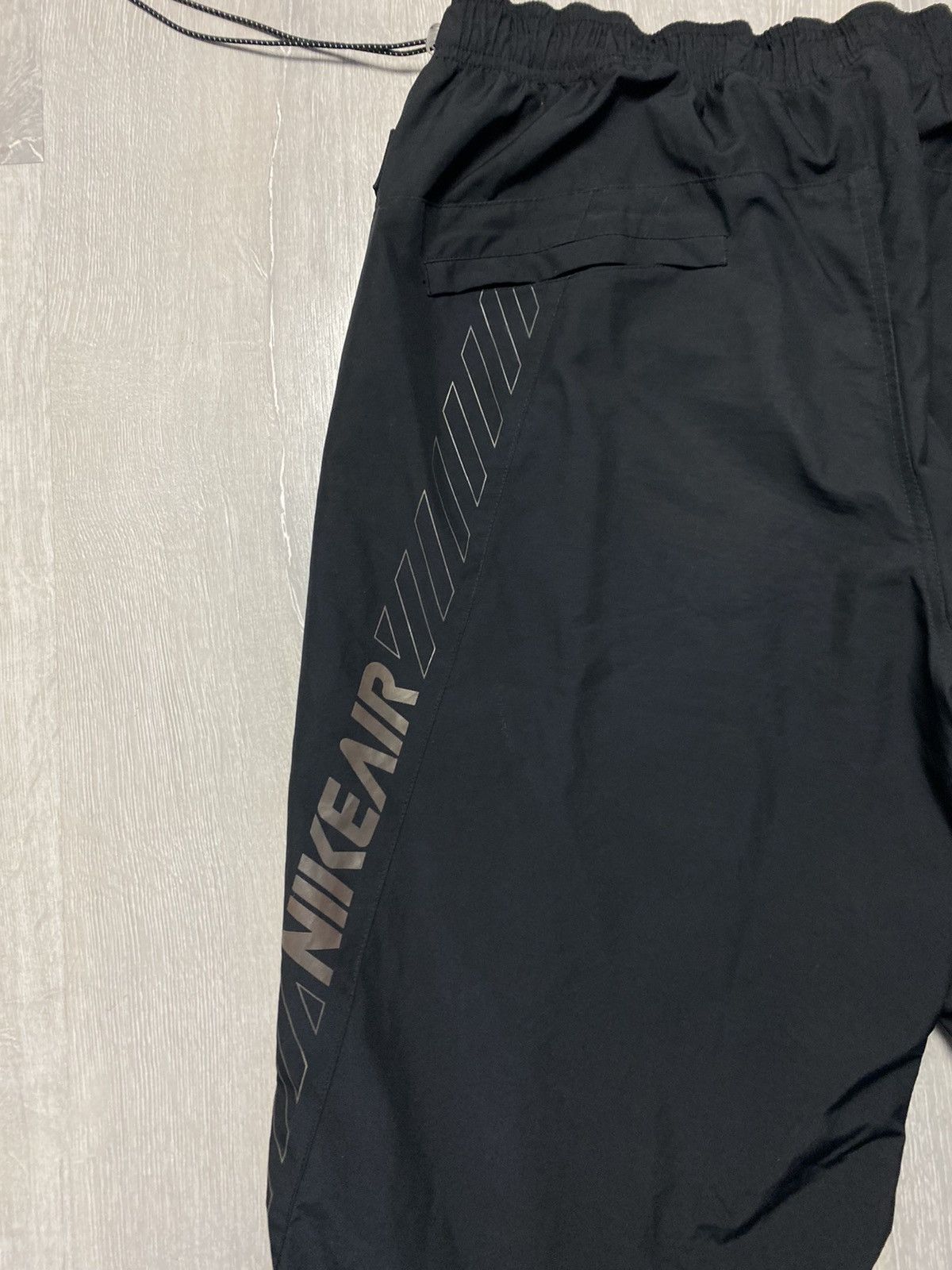 Nike × Vintage Nike vintage track suit black track pants small swoosh AIR Size US XL / EU 56 / 4 - 15 Thumbnail