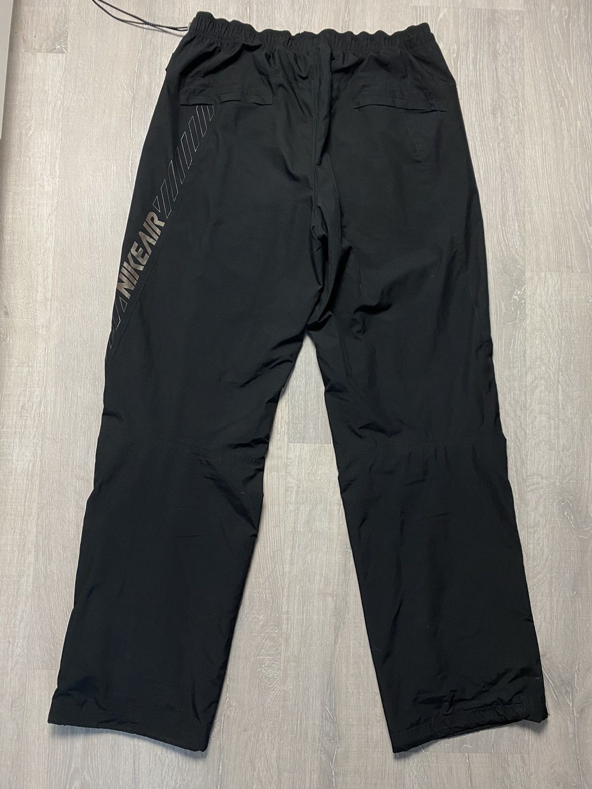 Nike × Vintage Nike vintage track suit black track pants small swoosh AIR Size US XL / EU 56 / 4 - 14 Thumbnail