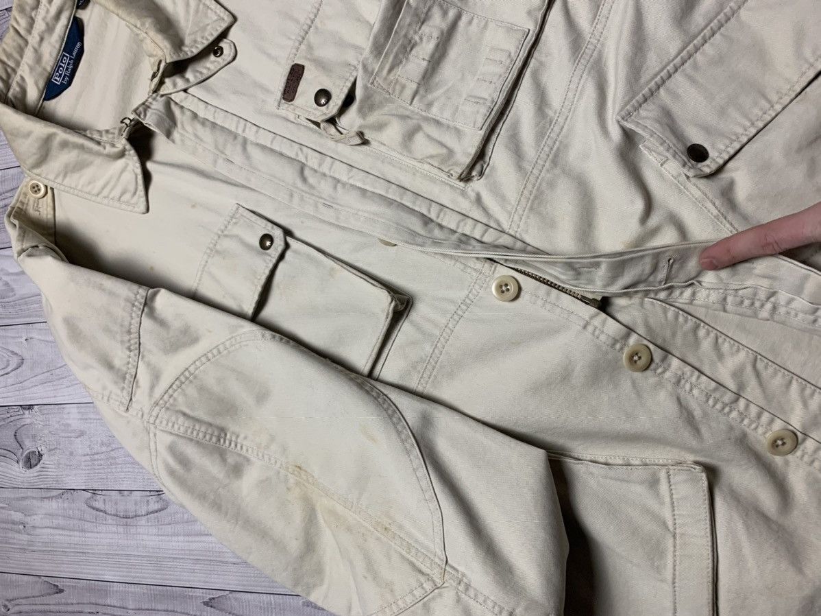 Ralph Lauren Vintage polo Ralph Lauren denim Jacket rare multi pocket XL Size US XL / EU 56 / 4 - 14 Thumbnail