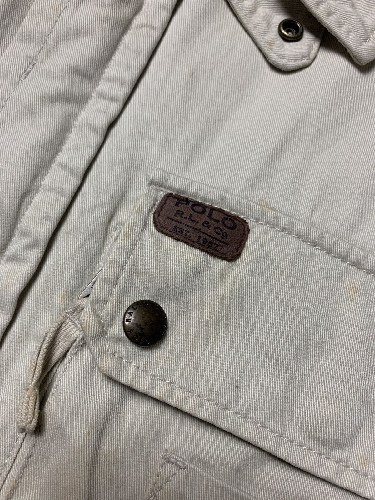 Ralph Lauren Vintage polo Ralph Lauren denim Jacket rare multi pocket XL Size US XL / EU 56 / 4 - 8 Thumbnail