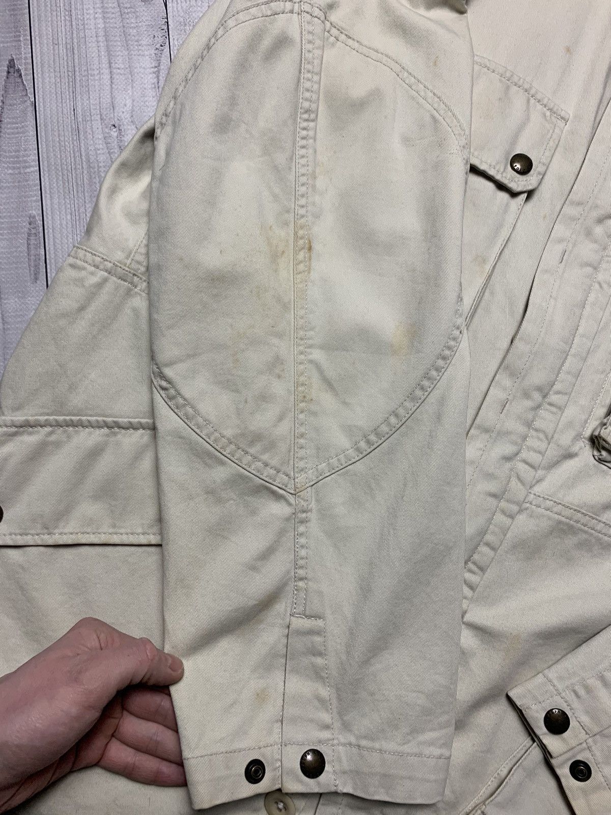 Ralph Lauren Vintage polo Ralph Lauren denim Jacket rare multi pocket XL Size US XL / EU 56 / 4 - 12 Thumbnail