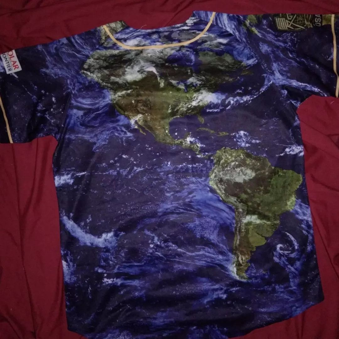 Japanese Brand × MLB Beautiful 2015 NPB Orix Buffaloes jersey baseball japan Size US L / EU 52-54 / 3 - 3 Thumbnail
