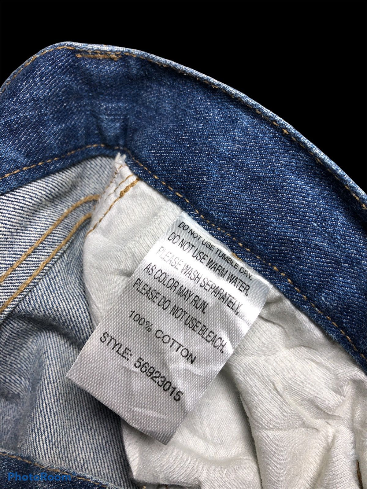 Other WASHED BLUE EXHIBITIONIST DISTRESSED DENIM Size US 34 / EU 50 - 5 Thumbnail