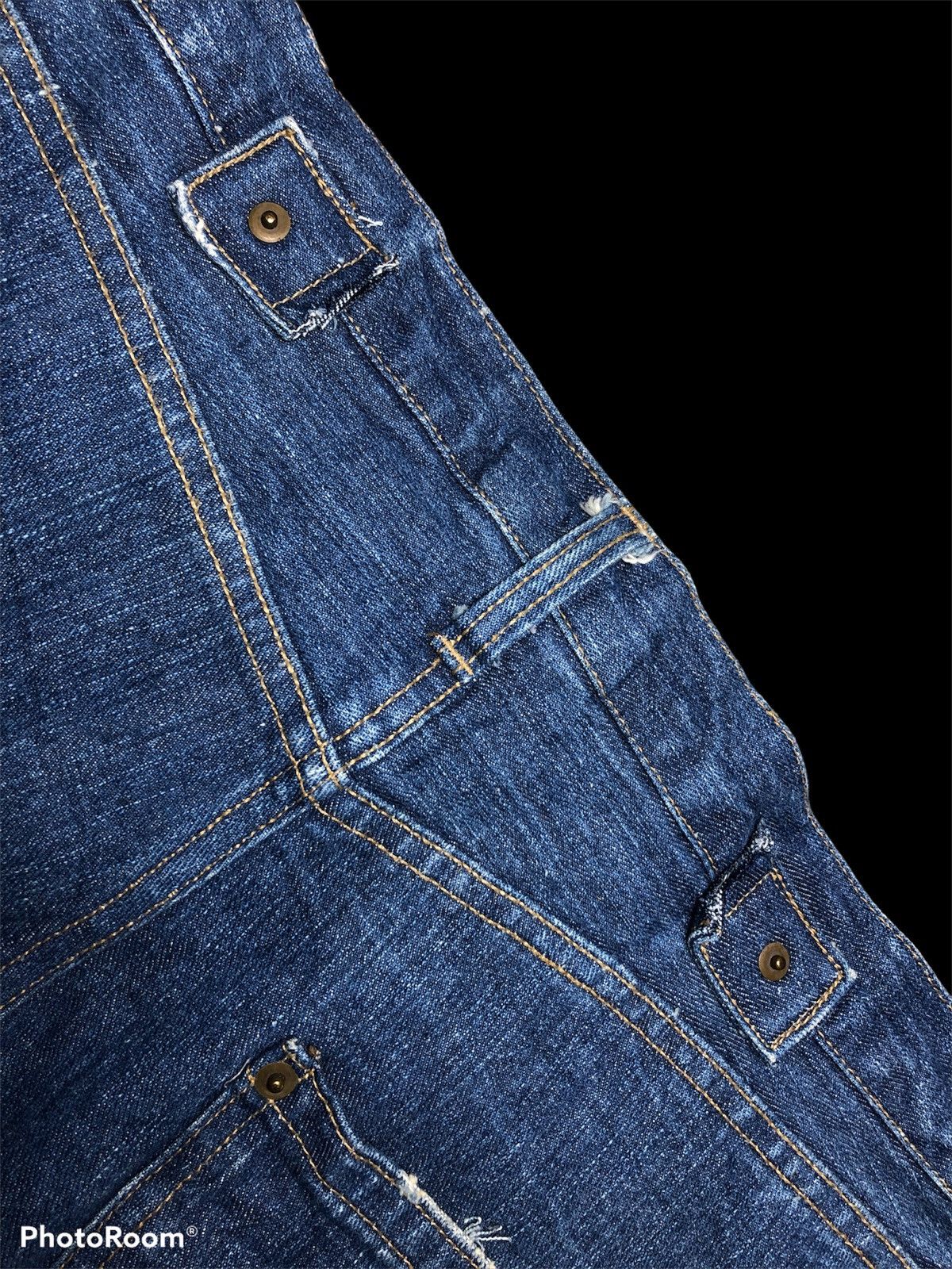 Other WASHED BLUE EXHIBITIONIST DISTRESSED DENIM Size US 34 / EU 50 - 8 Thumbnail