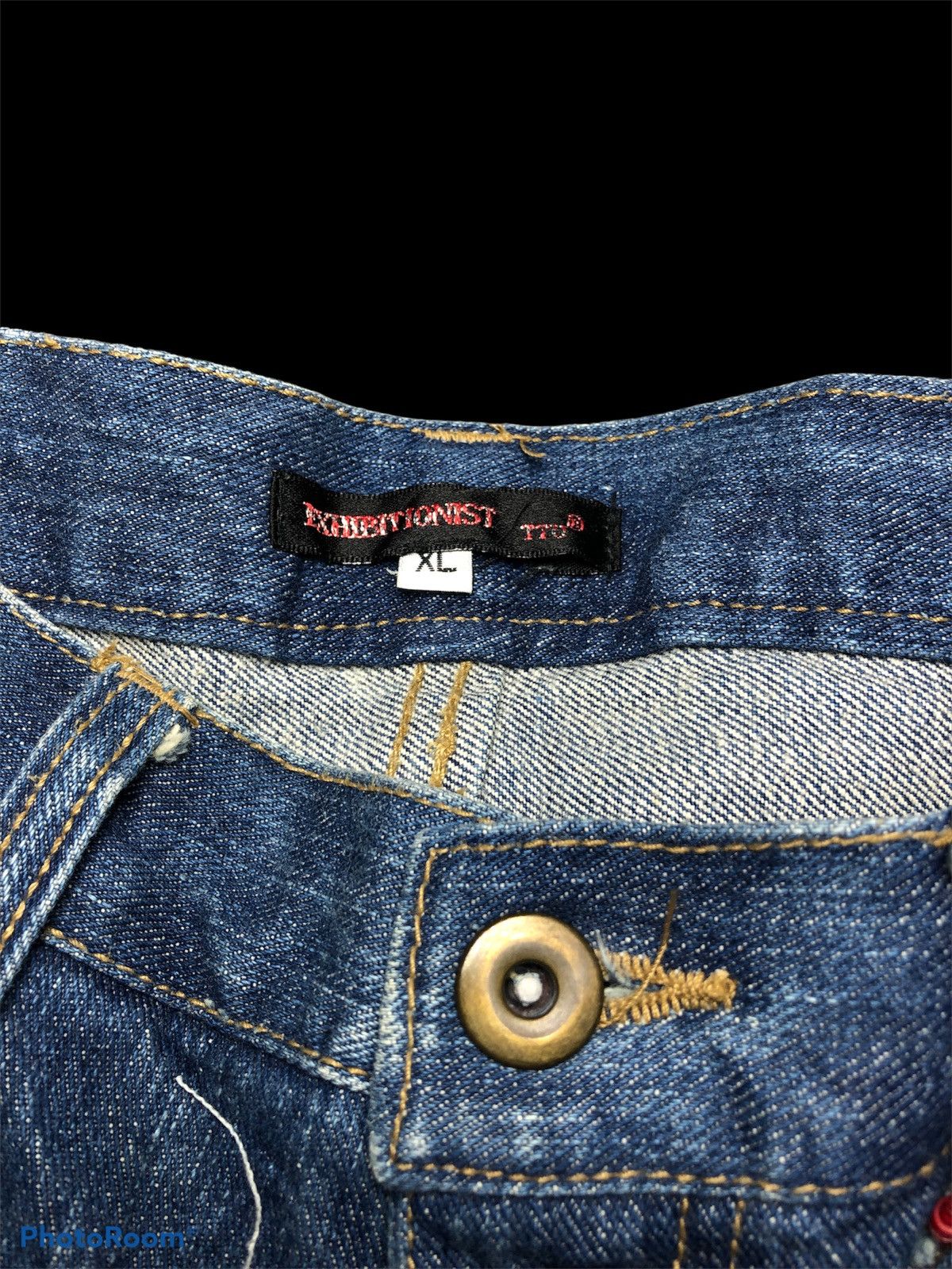 Other WASHED BLUE EXHIBITIONIST DISTRESSED DENIM Size US 34 / EU 50 - 4 Thumbnail