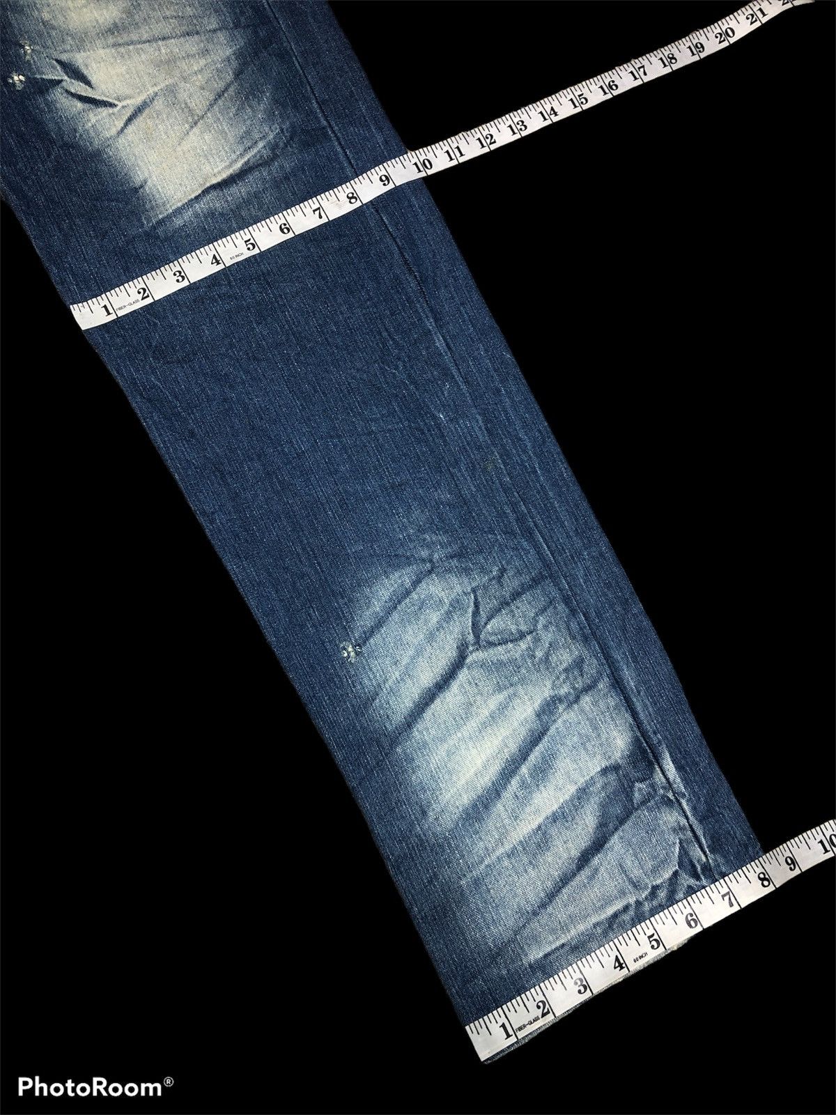 Other WASHED BLUE EXHIBITIONIST DISTRESSED DENIM Size US 34 / EU 50 - 10 Thumbnail