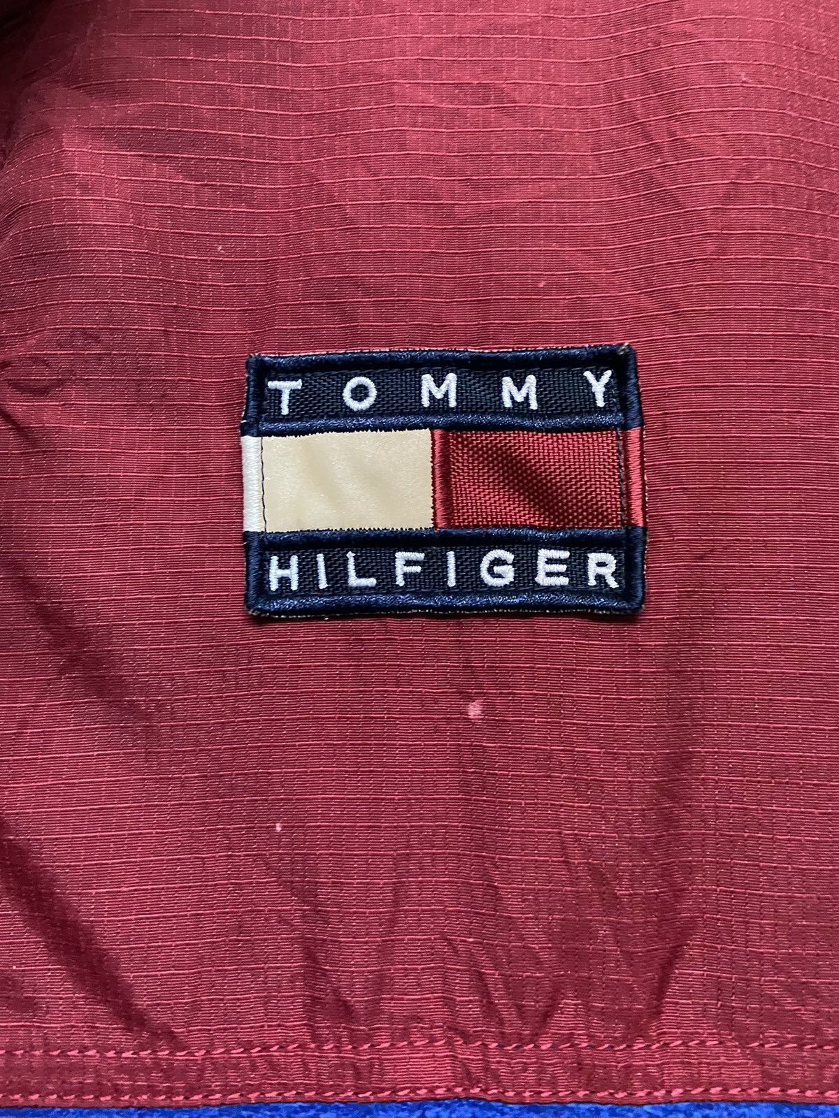 Tommy Hilfiger × Vintage Vintage Tommy hilfiger Colour Block Fleece Vest Size US XL / EU 56 / 4 - 4 Thumbnail