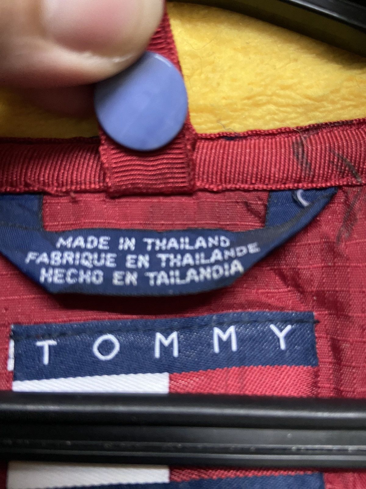 Tommy Hilfiger × Vintage Vintage Tommy hilfiger Colour Block Fleece Vest Size US XL / EU 56 / 4 - 9 Thumbnail