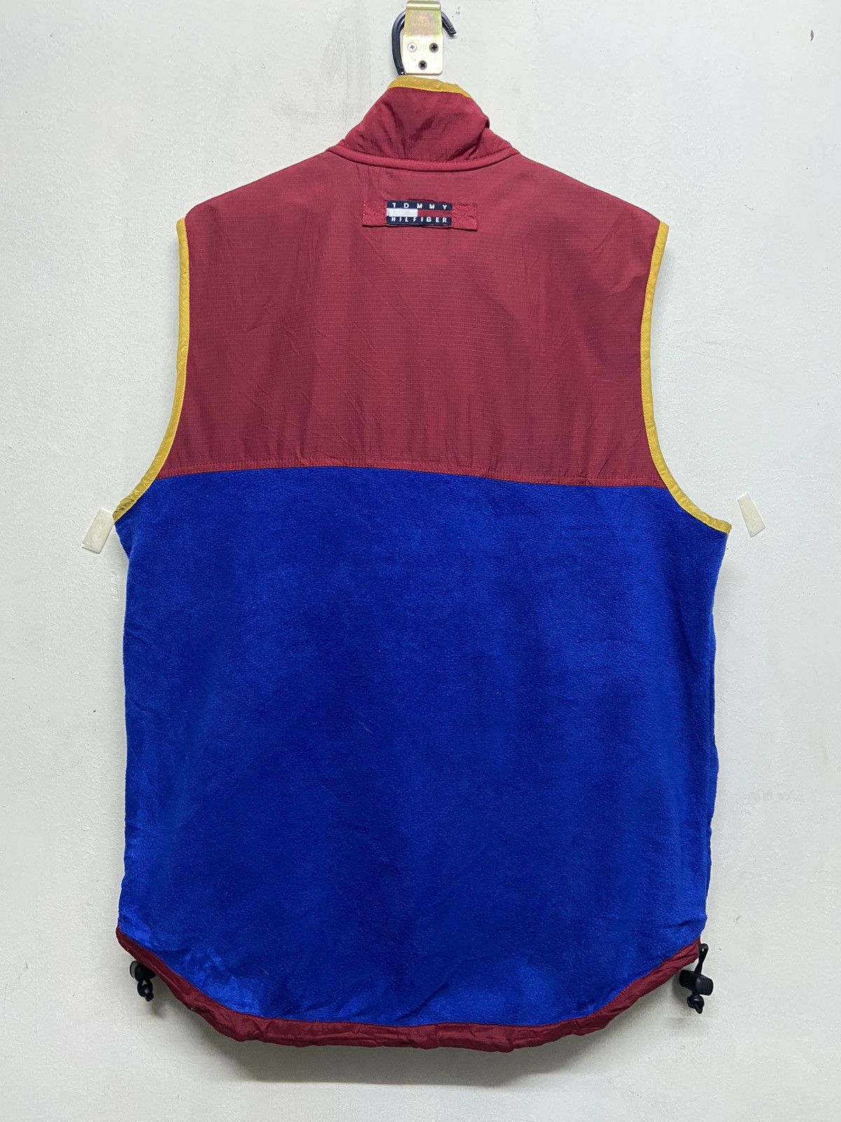 Tommy Hilfiger × Vintage Vintage Tommy hilfiger Colour Block Fleece Vest Size US XL / EU 56 / 4 - 16 Thumbnail