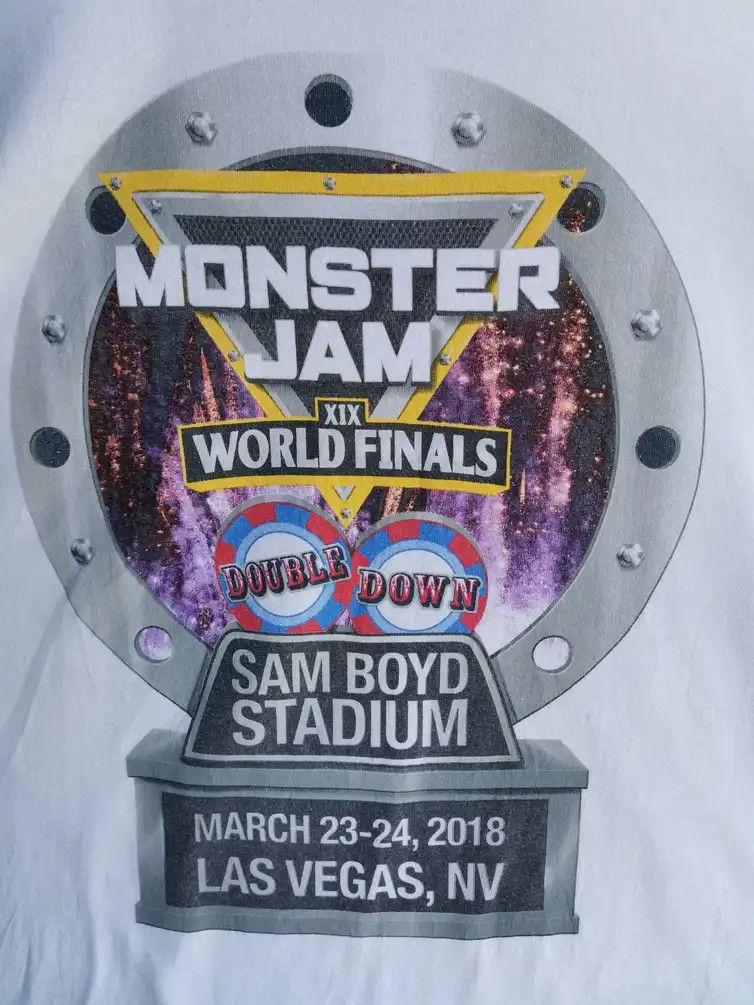 Japanese Brand Rare!!! Monster Jam t-shirt Size US XXL / EU 58 / 5 - 2 Thumbnail
