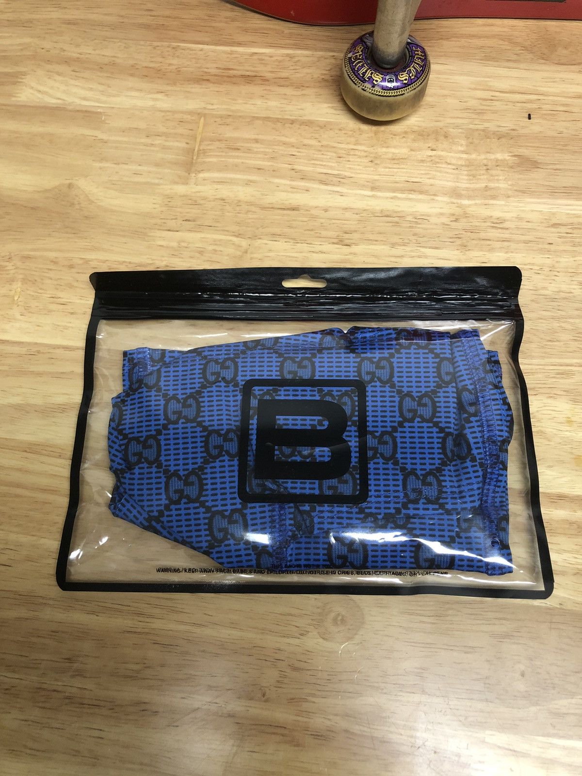 Bravest Studios Blue Shiesty Ski Mask *GUCCI PRINT* Size ONE SIZE - 7 Thumbnail