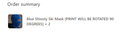 Bravest Studios Blue Shiesty Ski Mask *GUCCI PRINT* Size ONE SIZE - 5 Thumbnail