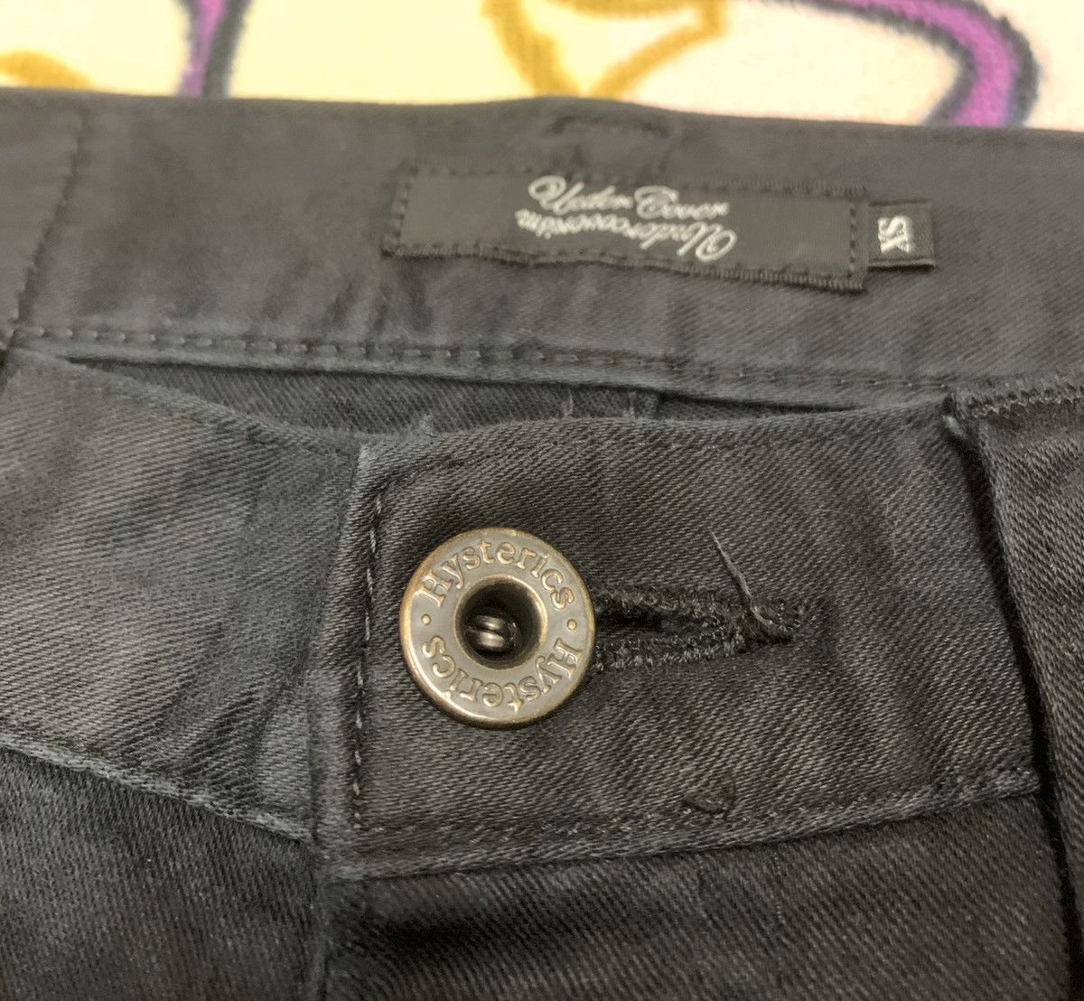 Hysteric Glamour × Undercover JUN TAKAHASHI X UNDERCOVER X HYSTERIC Stretch Casual Pants Size US 29 - 10 Thumbnail