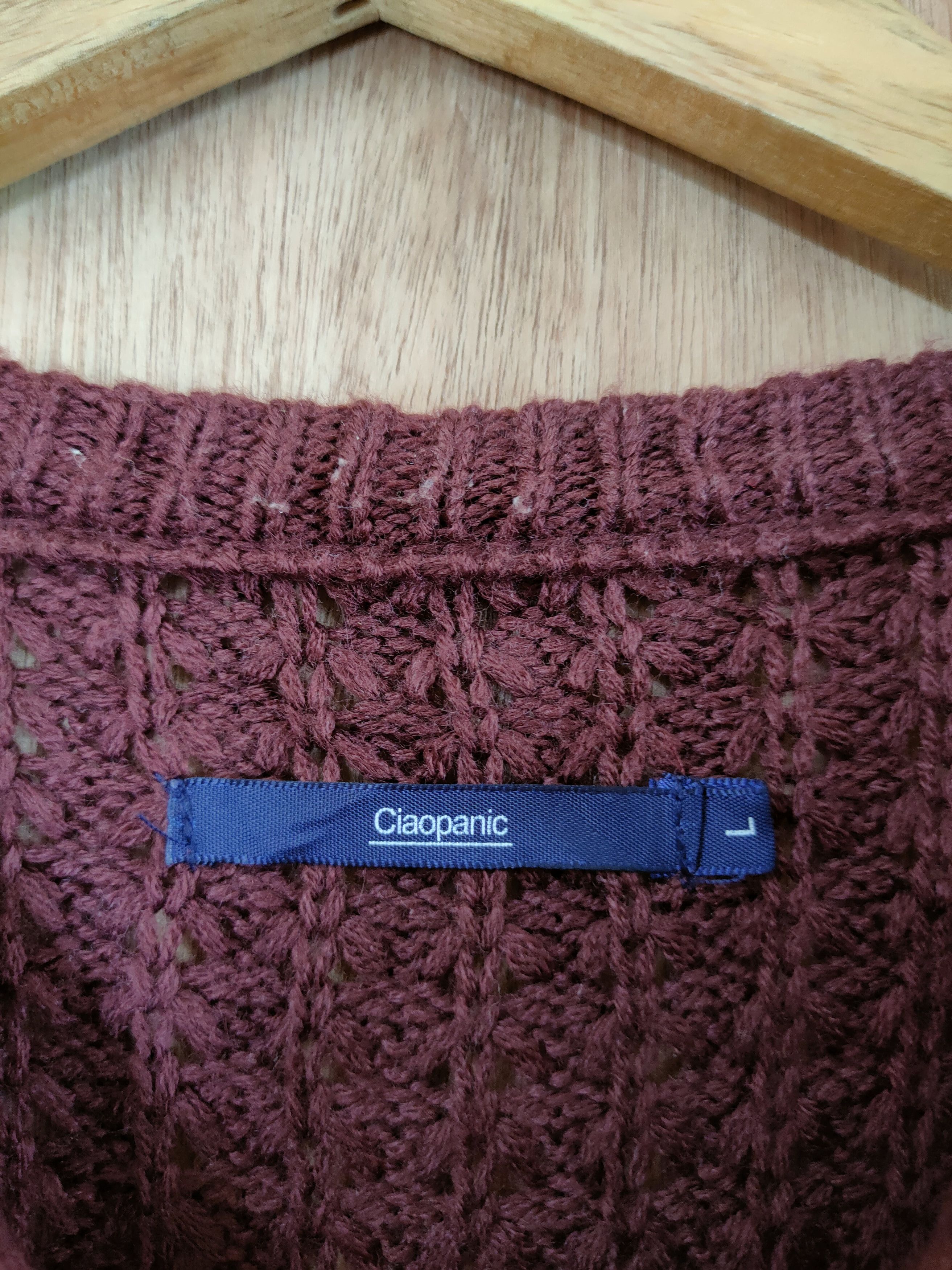 Aran Isles Knitwear DL Ciaopanic stripe aran isle knitwear like cobain #46-480 Size US L / EU 52-54 / 3 - 5 Thumbnail