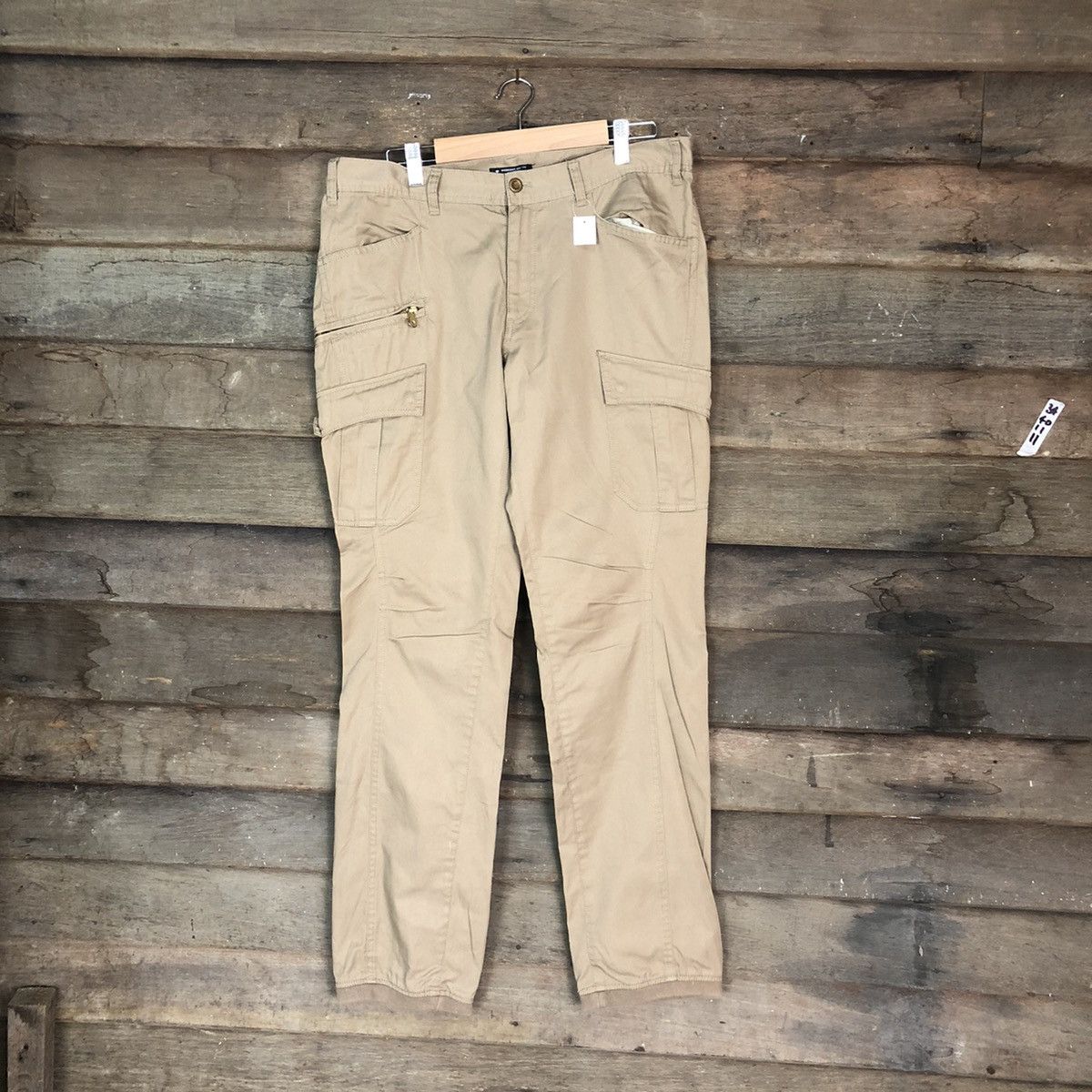 Image of Vintage Tk Brown Utility Japan Cargo Multipocket Pants 1853, Men's (Size 31)