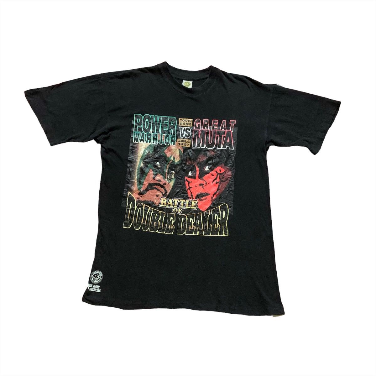 Japanese Brand VINTAGE NEW JAPAN PRO-WRESTLING Size US L / EU 52-54 / 3 - 1 Thumbnail