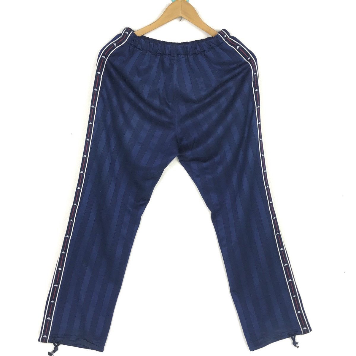 Japanese Brand Vintage Kappa Pants Stripe Design Sweatpants Streetwear Size US 26 / EU 42 - 3 Thumbnail