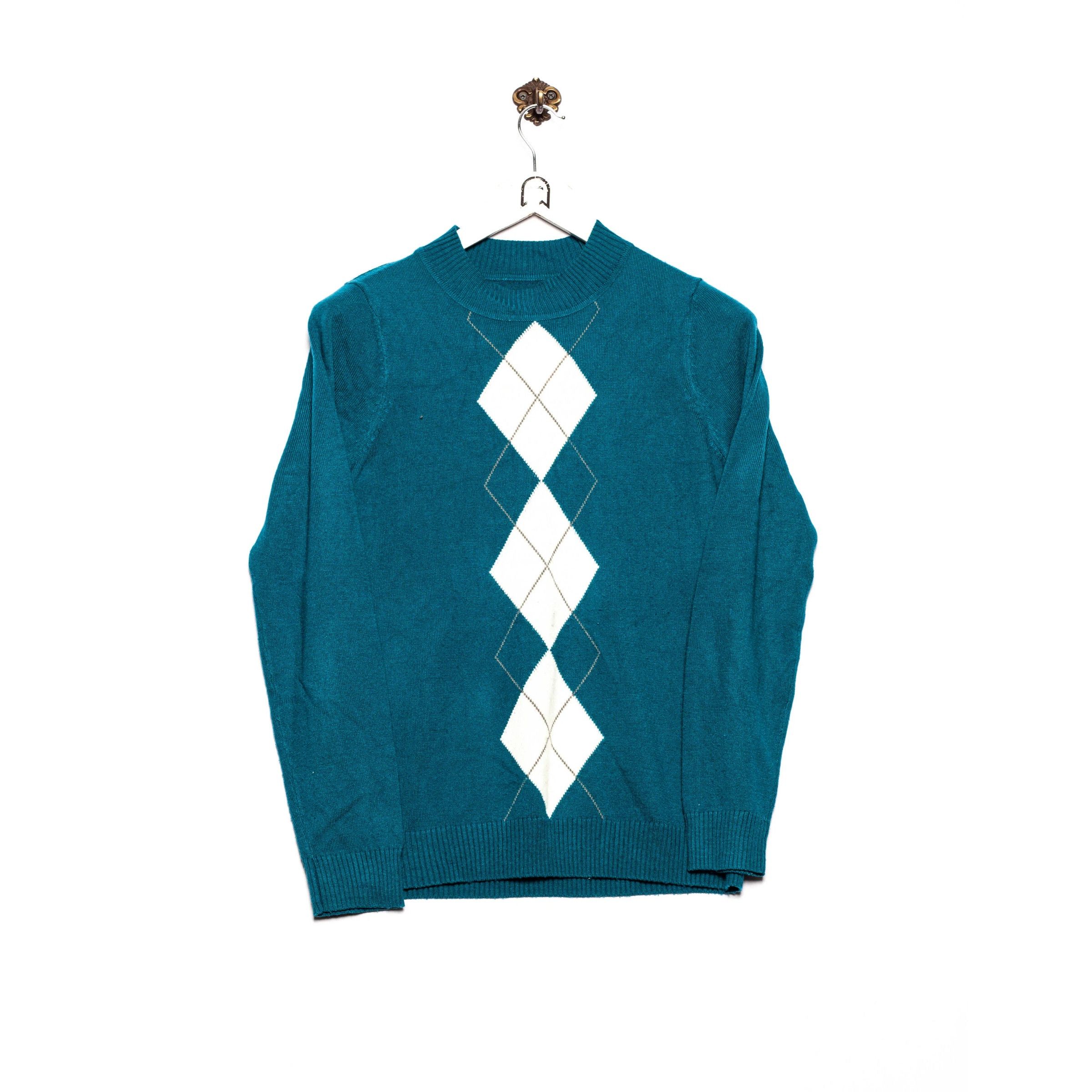 George George Sweater Burlington Pattern Blue | Grailed
