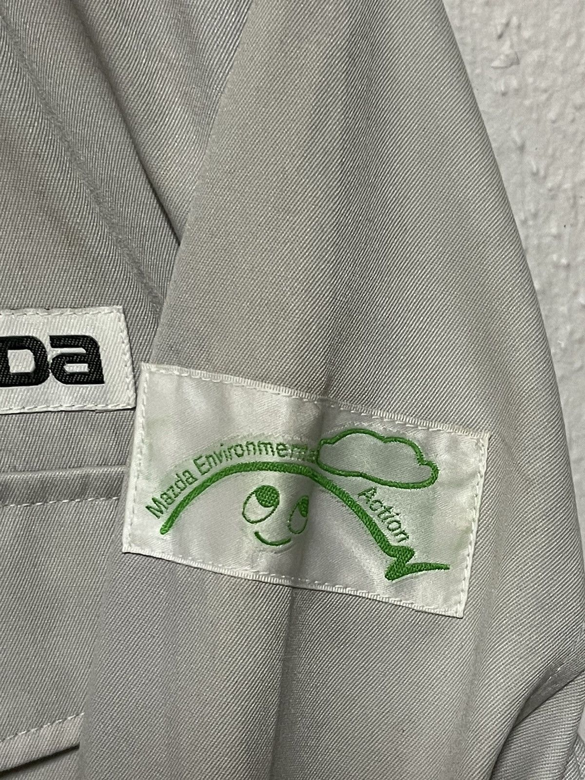 Japanese Brand 🔥Rare Item🔥Vintage Mazda Racing Work Uniform Jacket Button Size US L / EU 52-54 / 3 - 6 Thumbnail