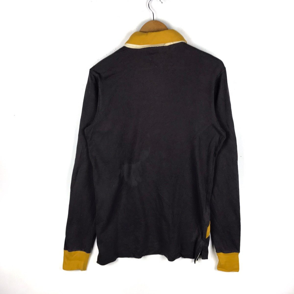Tommy Hilfiger Vintage Tommy Hilfiger Long Sleeve Polos Rugby Shirt Size US M / EU 48-50 / 2 - 4 Thumbnail