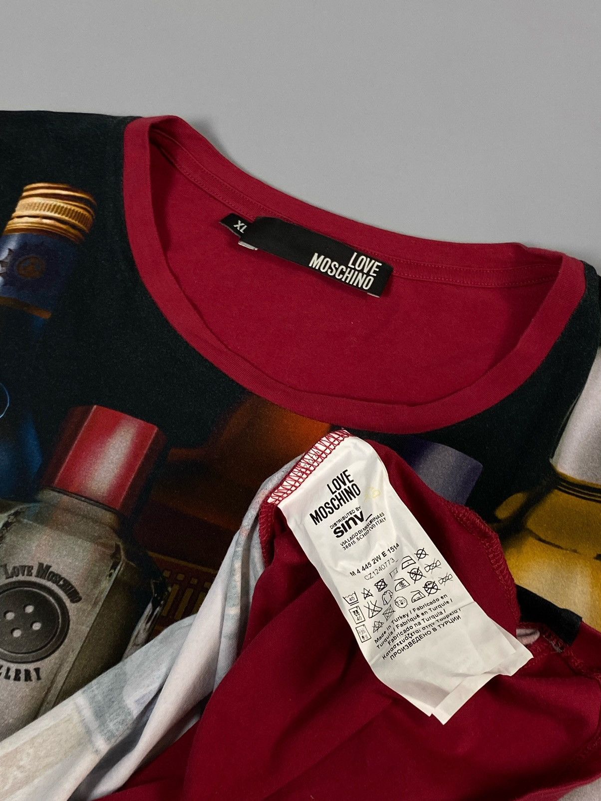 Moschino Moschino Long Sleeve T-Shirt Size US M / EU 48-50 / 2 - 7 Thumbnail