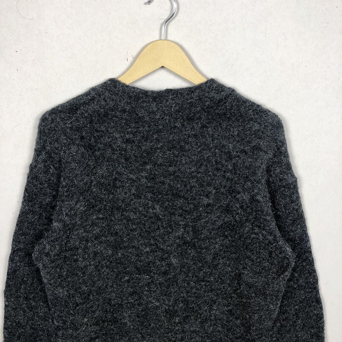 Aran Isles Knitwear × If Six Was Nine × Japanese Brand Luxury Bayflow Super Kid Faux Fur Mohair Knitwear Size US M / EU 48-50 / 2 - 5 Thumbnail