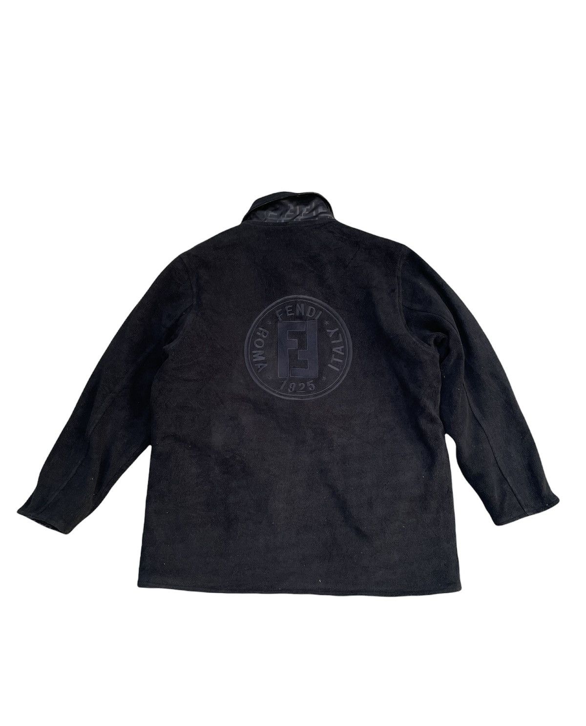Designer × Fendi Vintage Fendi Monogram Reverseable Jacket Size US XL / EU 56 / 4 - 8 Thumbnail