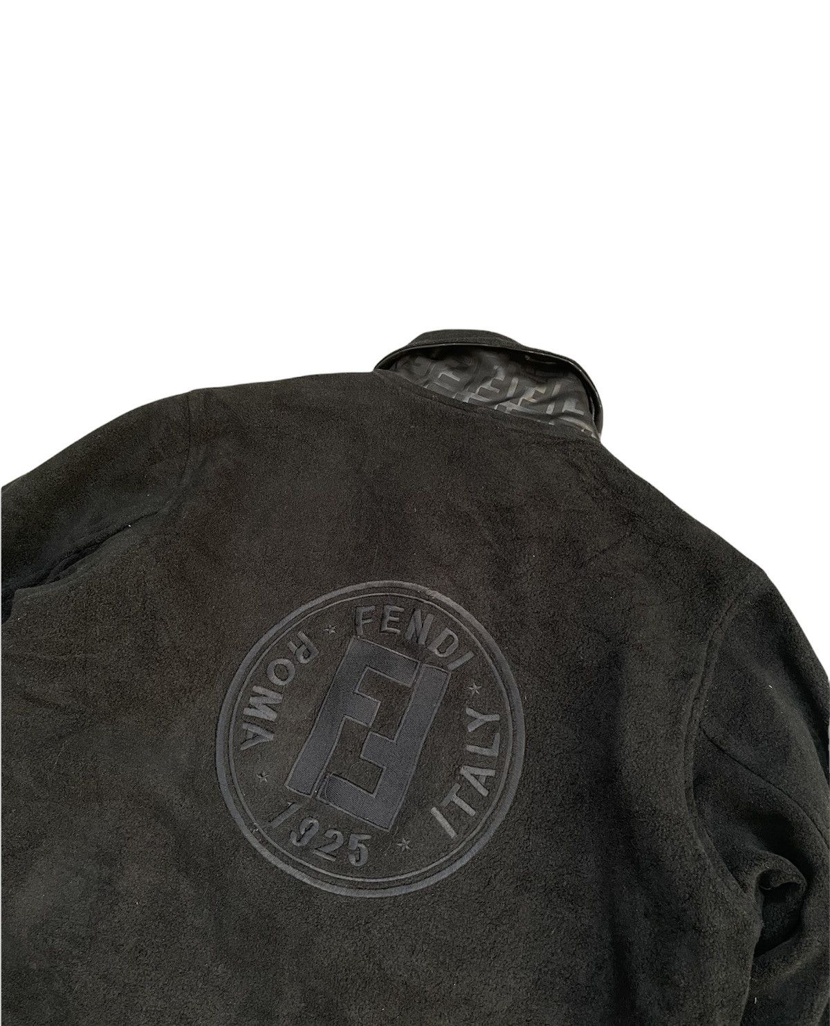 Designer × Fendi Vintage Fendi Monogram Reverseable Jacket Size US XL / EU 56 / 4 - 7 Thumbnail