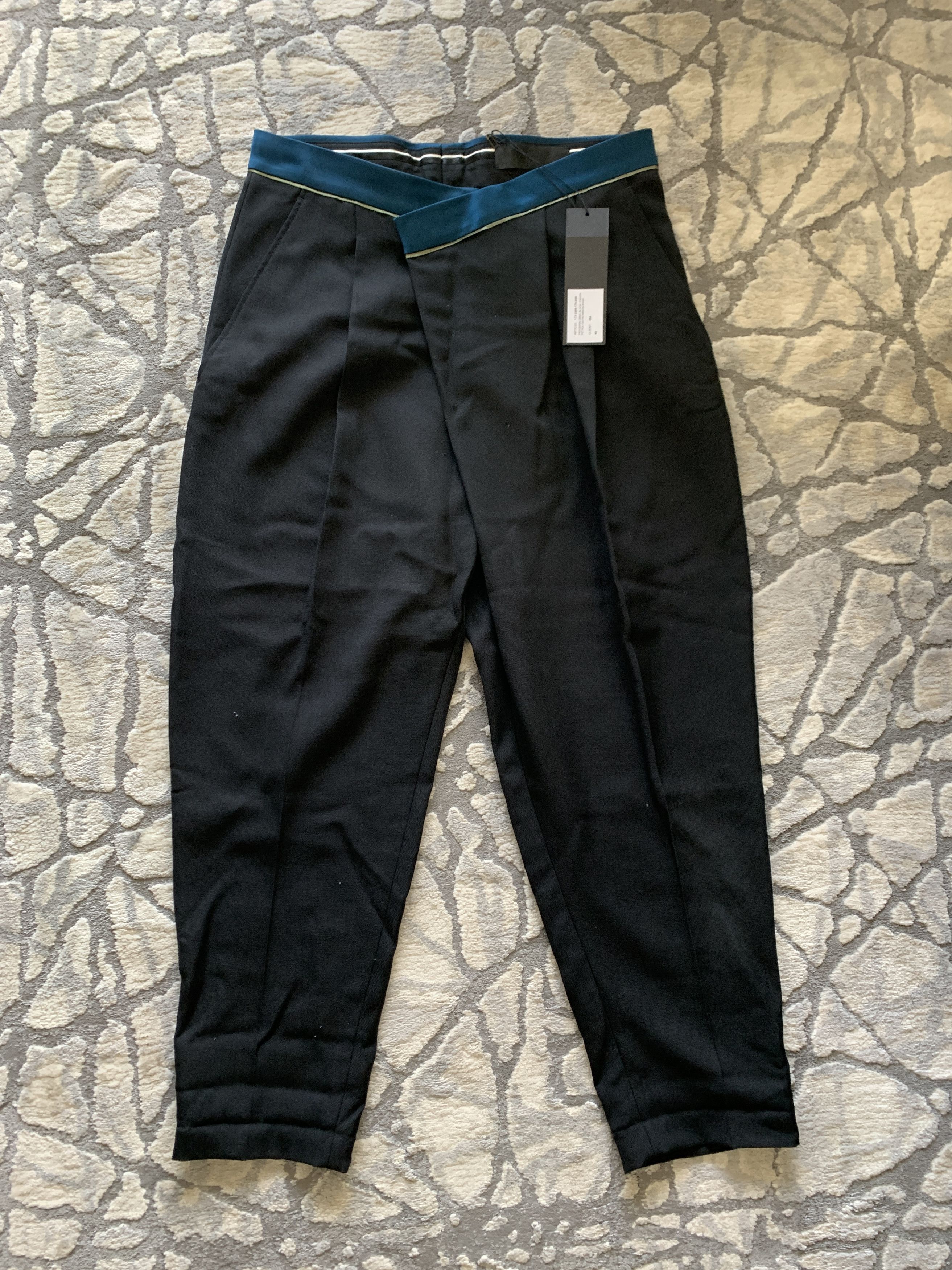 Haider Ackermann Orbai Silk Band Trousers Size US 32 / EU 48 - 2 Thumbnail