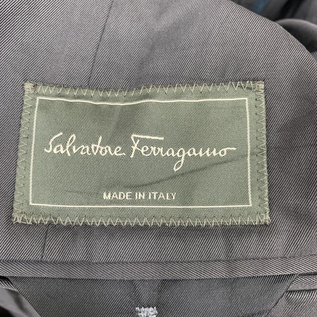 Salvatore Ferragamo Vintage Salvatore Ferragamo Luxury Brand Coat Jacket Size US L / EU 52-54 / 3 - 6 Thumbnail
