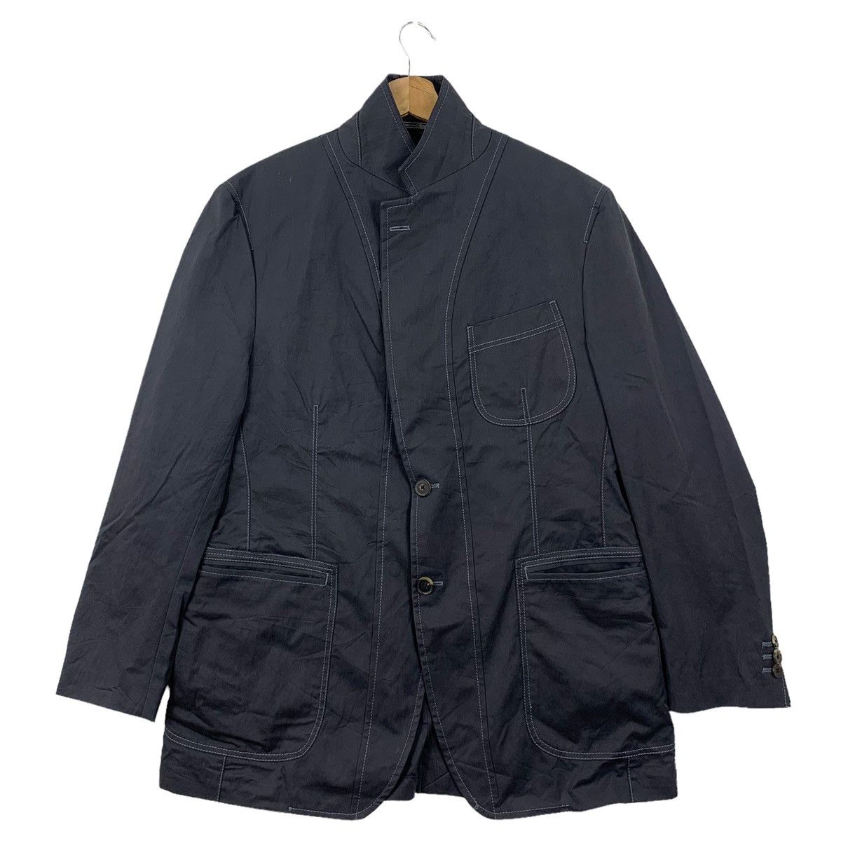 Salvatore Ferragamo Vintage Salvatore Ferragamo Luxury Brand Coat Jacket Size US L / EU 52-54 / 3 - 1 Thumbnail