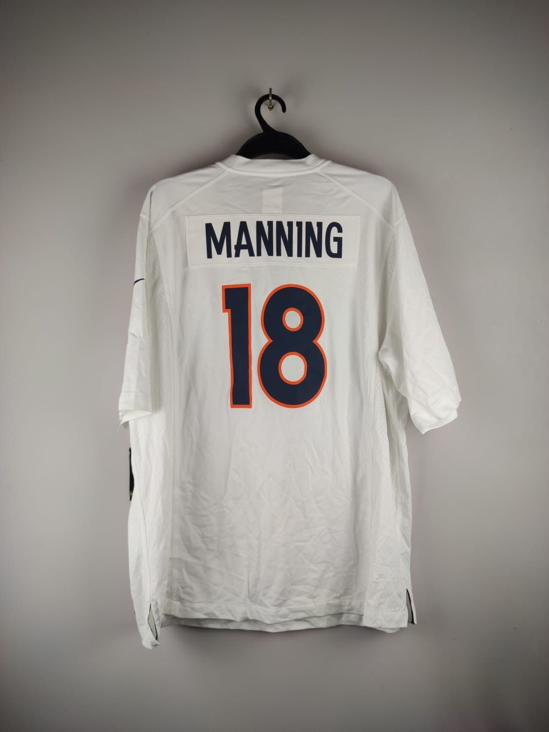 Manning #18 Denver Broncos Nike Super Bowl 50 Jersey