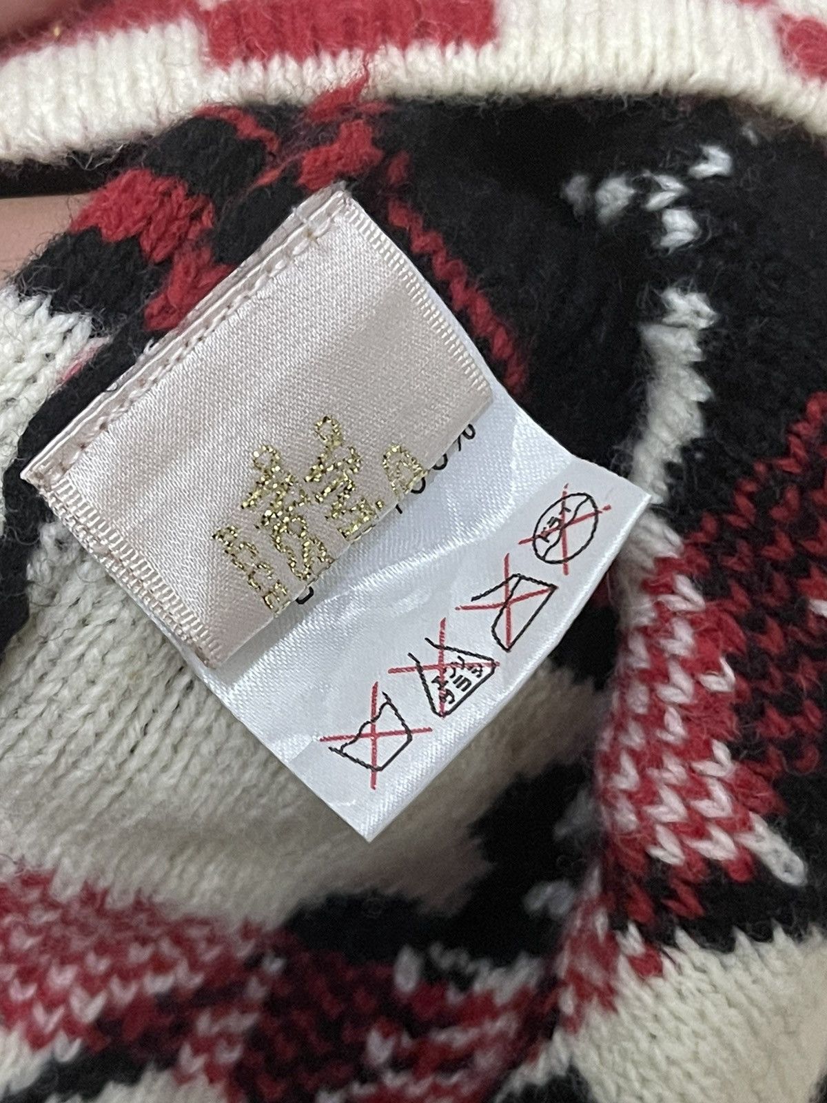 Vivienne Westwood super rare🔥🔥Trashed-Vivienne westwood earflap skull knit Size ONE SIZE - 11 Thumbnail