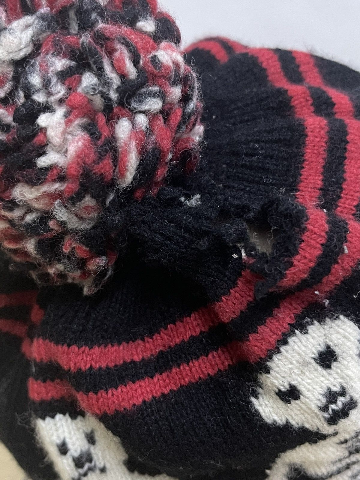 Vivienne Westwood super rare🔥🔥Trashed-Vivienne westwood earflap skull knit Size ONE SIZE - 10 Thumbnail