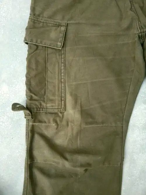 Japanese Brand Japanese Brand Systematics Faded Green Cargo Pants 32x31 Size US 32 / EU 48 - 4 Thumbnail