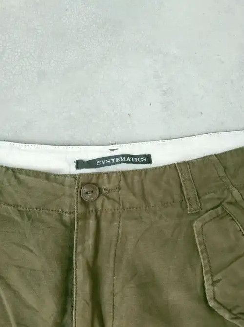 Japanese Brand Japanese Brand Systematics Faded Green Cargo Pants 32x31 Size US 32 / EU 48 - 6 Thumbnail