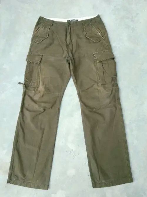 Japanese Brand Japanese Brand Systematics Faded Green Cargo Pants 32x31 Size US 32 / EU 48 - 1 Thumbnail